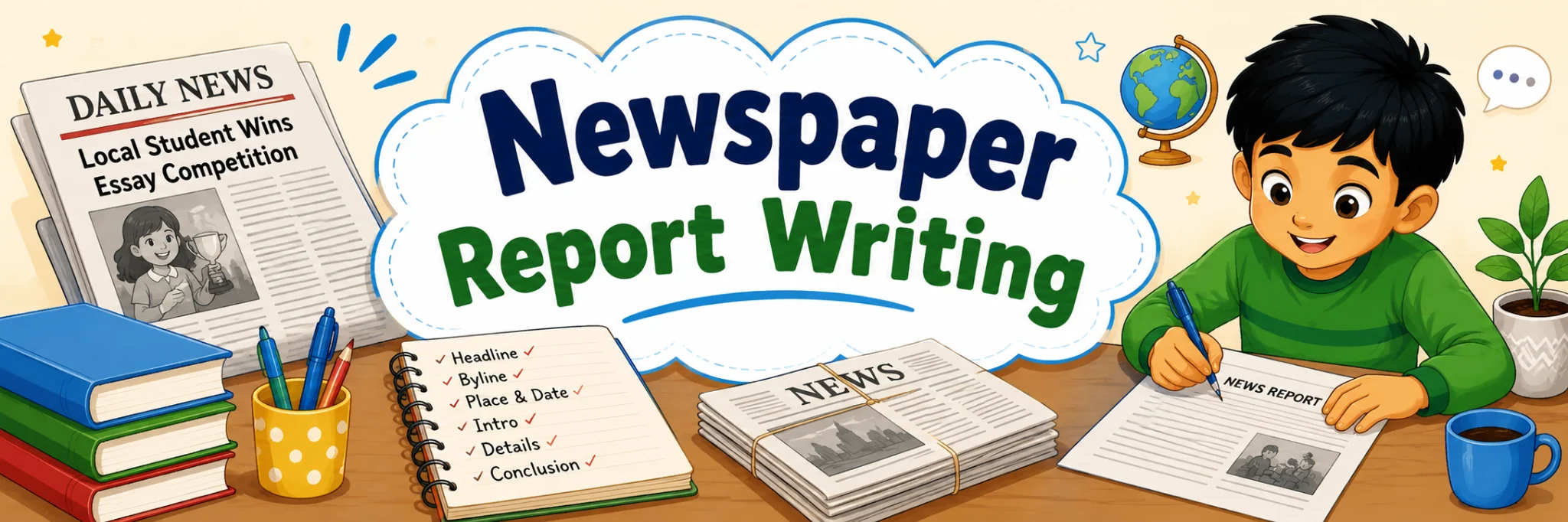 Madhyamik 2027 English Newspaper Report Writing Guide and Format